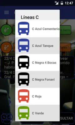 Cual Me lleva android App screenshot 2