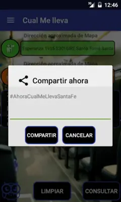 Cual Me lleva android App screenshot 5